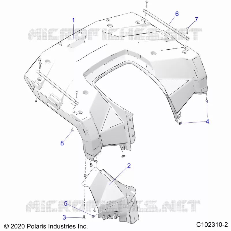 REAR BODYWORK CAB