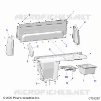 REAR BODYWORK CLOSEOFF, AND FENDERS