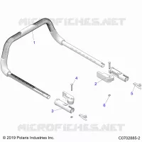 BODY, PASSENGER GRAB BAR
