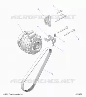ENGINE, ALTERNATOR