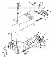 SEAT   GAS TANK ULTRA 0976778 AND EUROPEAN ULTRA E976778 (4938053805A007)