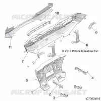 REAR BODYWORK BUMPER