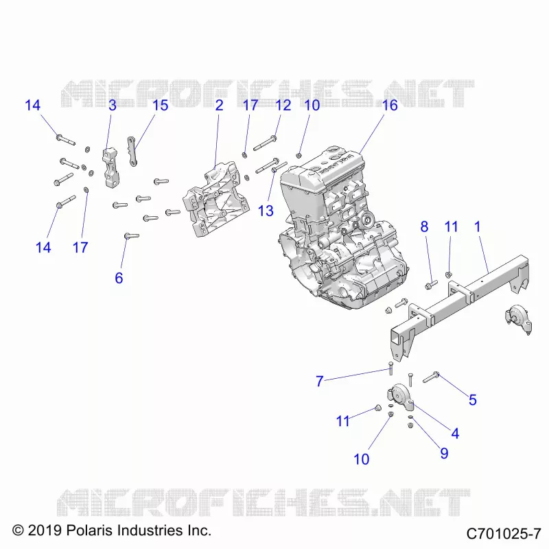 ENGINE, ENGINE MOUNTING
