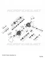 DRIVE TRAIN, MAIN GEARCASE INTERNALS