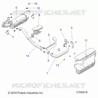 ENGINE, EXHAUST SYSTEM