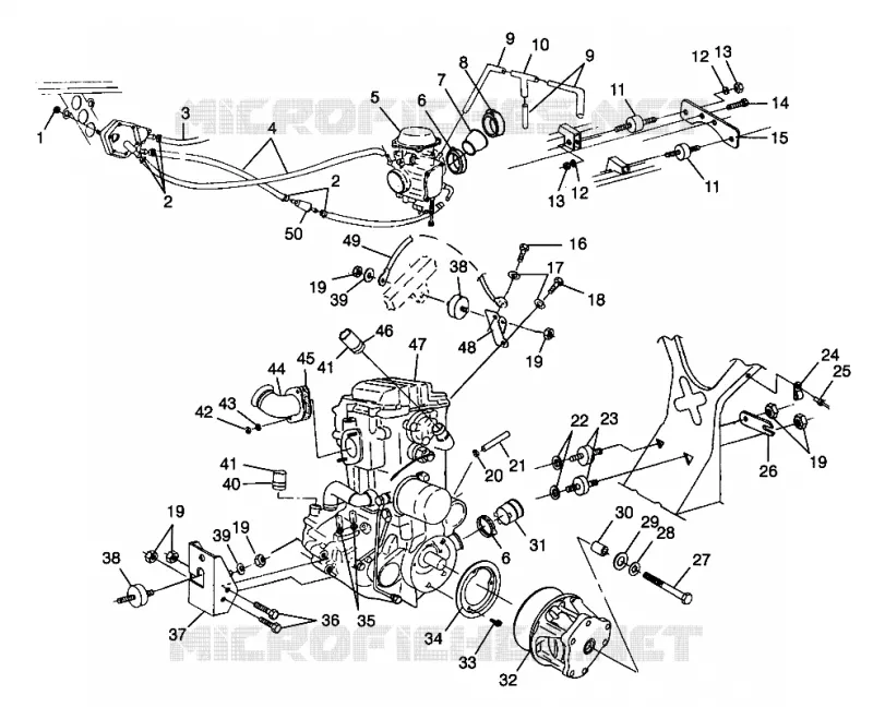 ENGINE MOUNTING