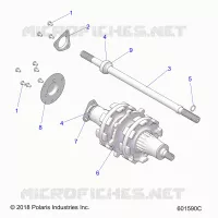 DRIVE TRAIN, JACKSHAFT AND DRIVE SHAFT