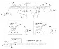 CHASSIS, CAB FRAME AND SIDE NETS