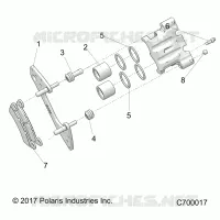 FRONT BRAKE CALIPER