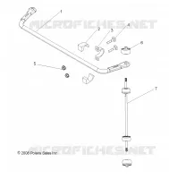 REAR SUSPENSION STABILIZER BAR