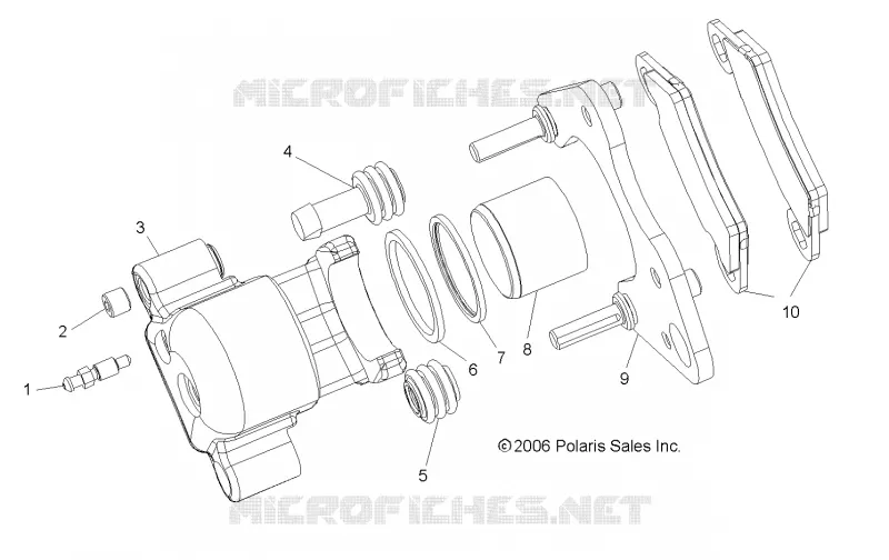 BRAKE FRONT BRAKE CALIPER