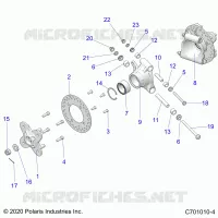 SUSPENSION, REAR CARRIER