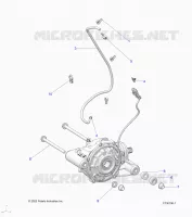 DRIVE TRAIN, FRONT GEARCASE MOUNTING