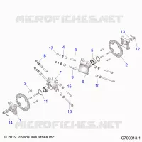 SUSPENSION, REAR CARRIER