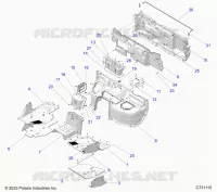 FLOOR AND CLOSEOFF, REAR
