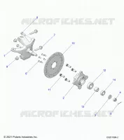 STEERING, FRONT HUB AND SPINDLE
