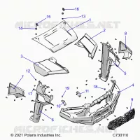 HOOD, AND FRONT FENDERS