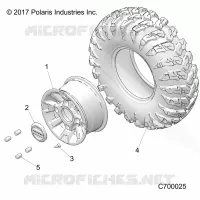 WHEELS, FRONT
