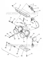 THROTTLE  BODYWORK 500 EFI / 0930674 AND  500 EFI SKS / 0930574 (4922962296033A)