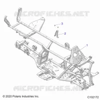CHASSIS, FRAME -A21SJS57CX (C102172)