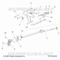 STEERING, LINKAGE, TILT AND RELATED, STANDARD