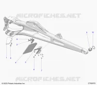 REAR SUSPENSION TRAILING ARMS