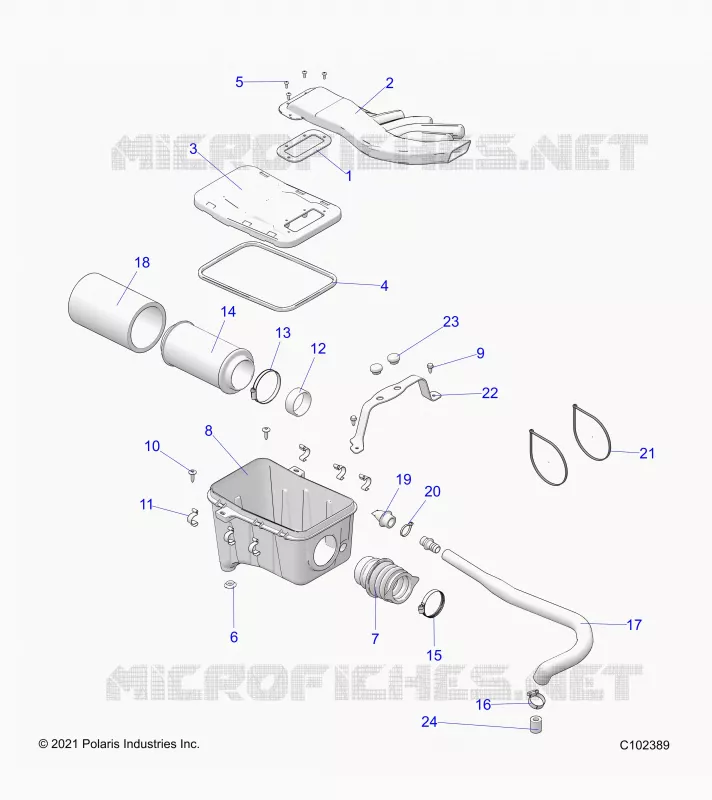 ENGINE, AIR INTAKE SYSTEM
