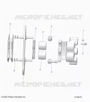 BRAKES, REAR CALIPER