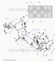 ELECTRICAL, WIRE HARNESS, CHASSIS