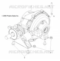 DRIVE TRAIN, REAR GEARCASE MOUNTING