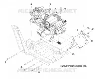 DRIVE TRAIN, MAIN GEARCASE MOUNTING