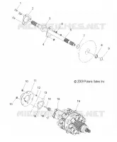 DRIVE TRAIN, JACKSHAFT AND DRIVE SHAFT