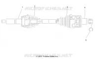 DRIVE SHAFT REAR