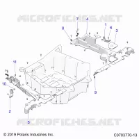 REAR BODYWORK RACK, MOUNTING