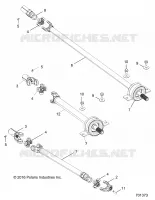 DRIVE TRAIN, FRONT PROP SHAFT
