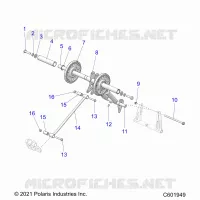 SUSPENSION, REAR TORQUE ARM