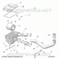 ENGINE, AIR INTAKE SYSTEM