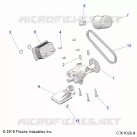 OIL PUMP AND OIL COOLER