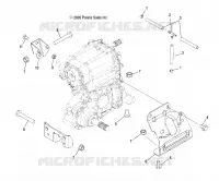 DRIVE TRAIN, MAIN GEARCASE MOUNTING