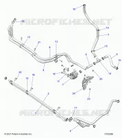 COOLING ROUTING MANIFOLD