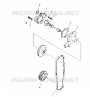 WATER PUMP  400 (4914131413035A)