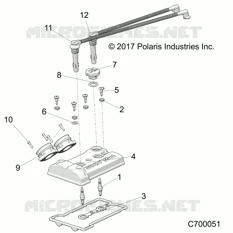 THROTTLE BODY AND VALVE COVER