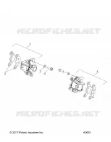 BRAKES, FRONT BRAKE CALIPER
