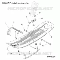 STEERING, SKI ASM.,PRO-FLOAT