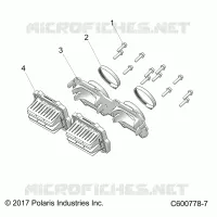 ENGINE, REED VALVE AND THROTTLE BODY ADAPTOR