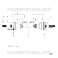 DRIVE TRAIN, FRONT HALF SHAFT