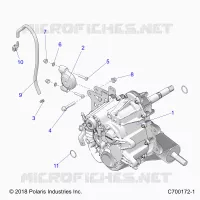 DRIVE TRAIN, MAIN GEARCASE MOUNTING