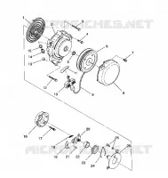 RECOIL STARTER SPORTSMAN 4X4 / W938039 (4926382638041A)