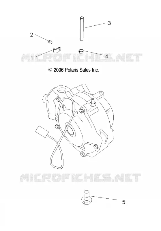 DRIVE TRAIN, FRONT GEARCASE MOUNTING