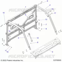 CHASSIS, CAB FRAME